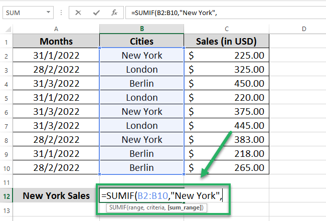 13 criteria new york Criteria of New York sales