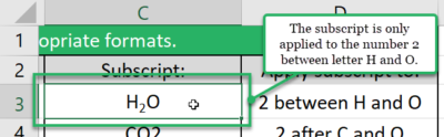 Subscript Hot Key Excel How to Use Superscript and Subscript in Excel (Full Guide)