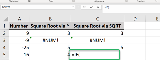 Same as the first method, placing IF is the first function of this formula