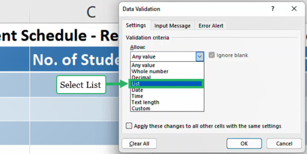 How to Use Data Validation in Excel: Full Tutorial