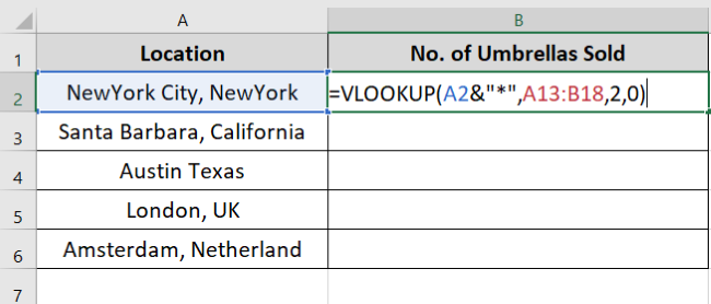 Rewriting the VLOOKUP function