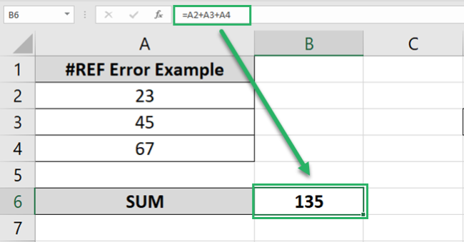 Adding up numbers in Excel