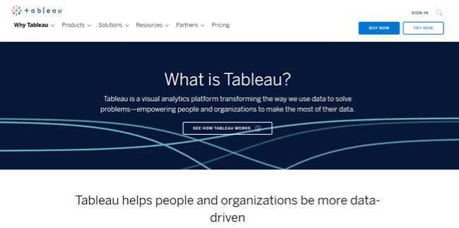 Tableau application for Tableau users 