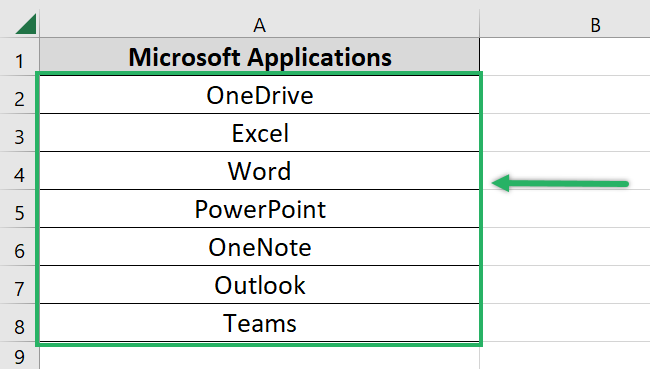 list of Microsoft Applications