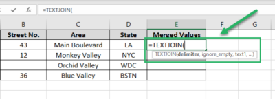 How to Use TEXTJOIN in Excel (Concatenate Cells)
