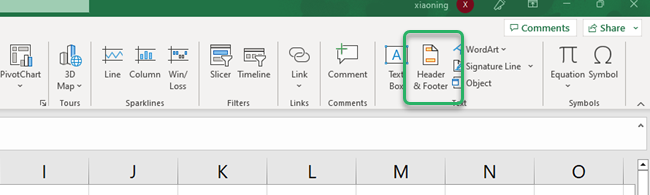 This is where we can see all the footer elements we need for the watermark!