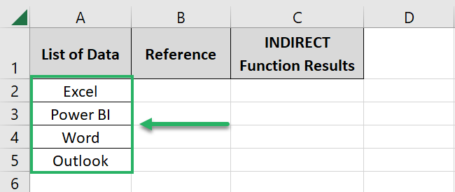 A column-long logical value data