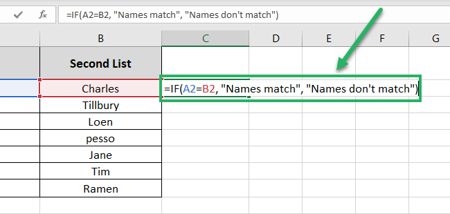 05 value if false Specifying the value_if_false