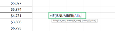 How to Use the Excel Functions ISNUMBER, ISTEXT and ISNONTEXT