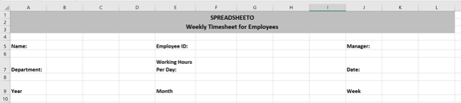 Adding labels to the timesheet