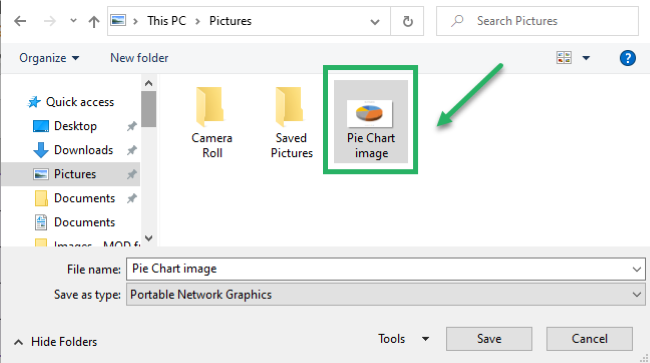 Set file name for PNG images 