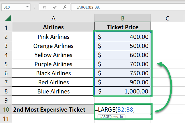 Creating a reference to the array
