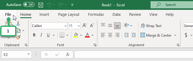 new workbook