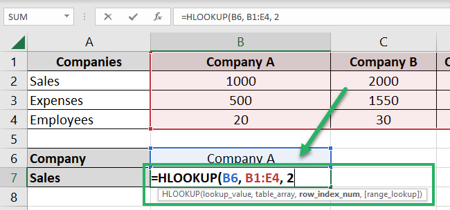 Row_index_num argument