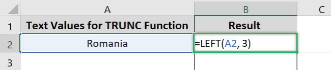 Formula for specified number of decimal places 