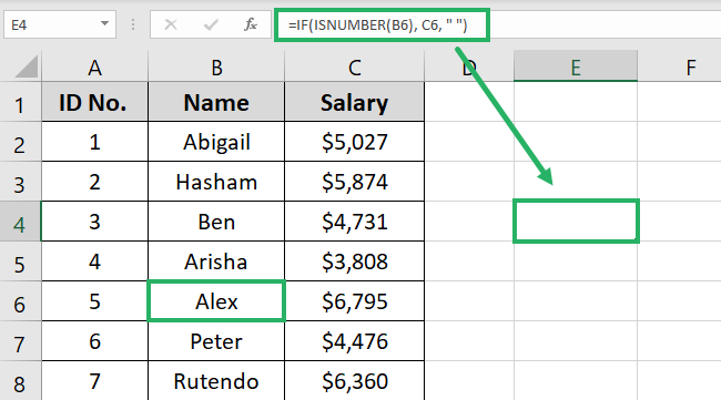 Error value for using cell reference with