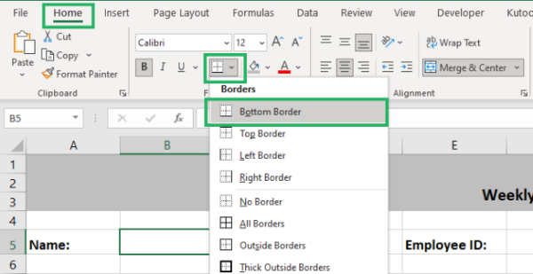 How to Make a Timesheet in Excel Step-by-Step (2024)