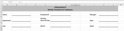 How to Make a Timesheet in Excel Step-by-Step (2024)