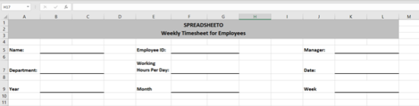 How to Make a Timesheet in Excel Step-by-Step (2024)