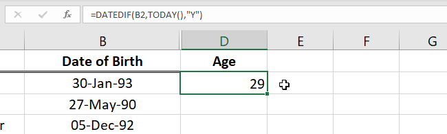 11 calculate age calculating age