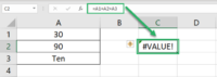 How to Fix the #Value Error in Excel (Step-by-Step)