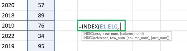 How to Use the INDEX Function in Excel - With Examples (2024)