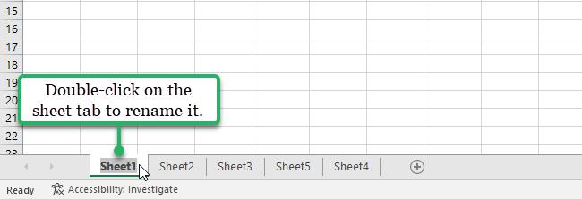 rename existing worksheet