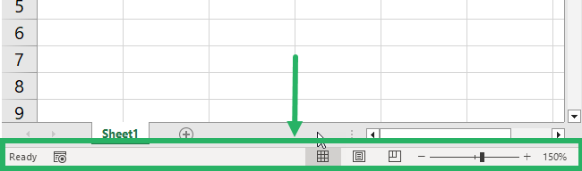 Microsoft Excel worksheet