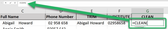 You can either type in the formula directly to the cell or into the formula bar