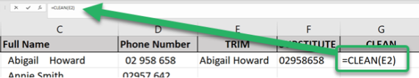 How to Remove Leading and Trailing Spaces in Excel