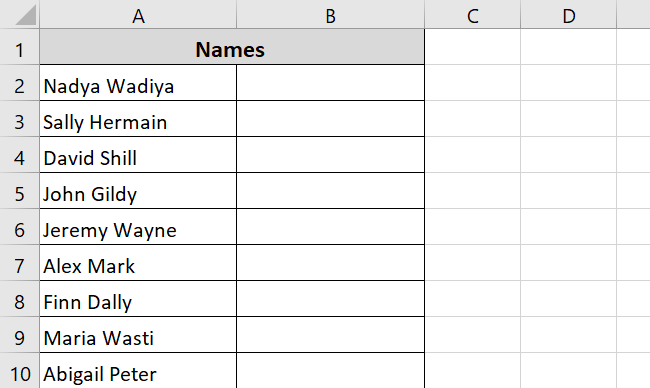 Split data into two different columns 