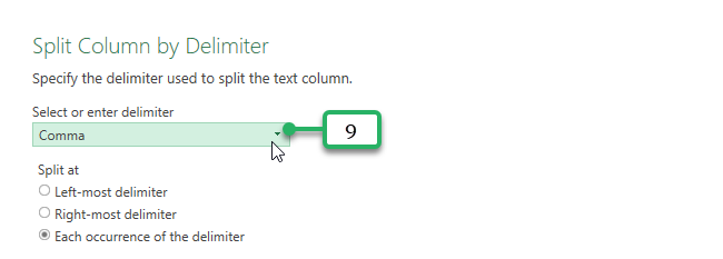 comma separated values