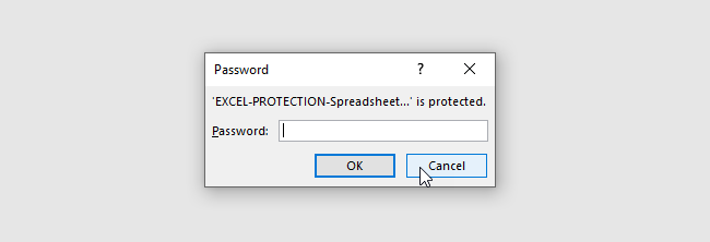 enter password