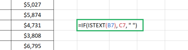 How to Use the Excel Functions ISNUMBER, ISTEXT and ISNONTEXT