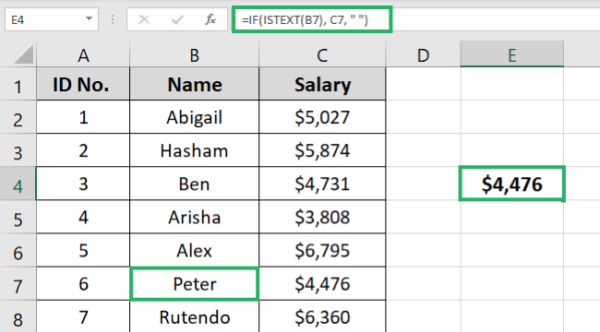 How to Use the Excel Functions ISNUMBER, ISTEXT and ISNONTEXT