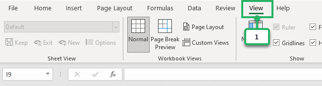 excel wont scroll fix 1 - unfreeze panes