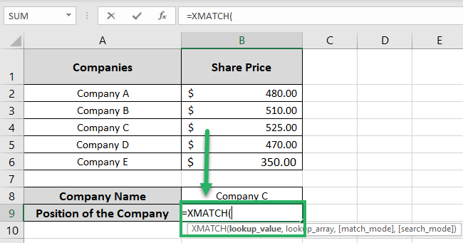 02 write xmatch Writing the XMTACH function
