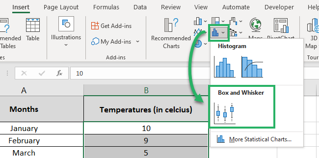 Box and Whisker Plot icon