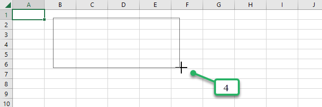 add text box in Excel 