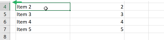 how to indent in Excel