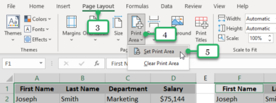How to Set the Print Area in Excel: Step-by-Step (2024)