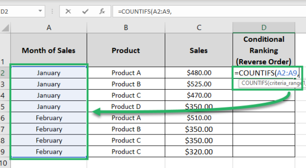 How to do RANK IF in Excel to Rank With Condition (2024)