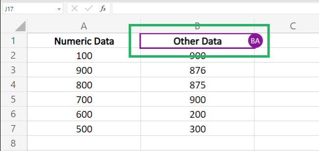 Co authoring feature of a Excel shared workbook