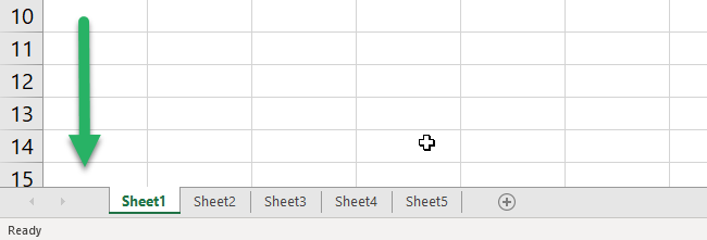 01 all the sheets in the sheet tab