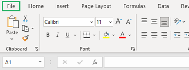 Go to File Tab to remove dotted page break lines 