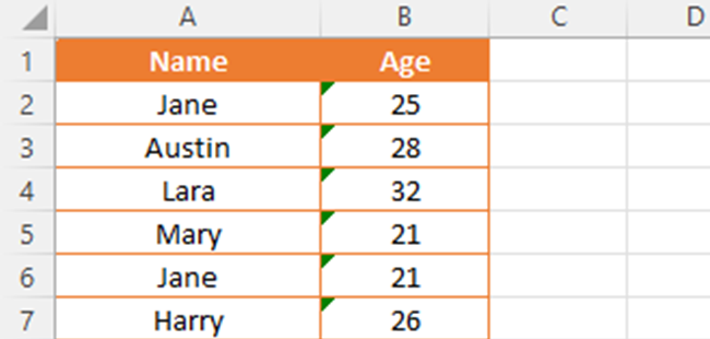 Example - How to remove apostrophe in Excel - before a number