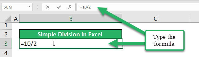 01 no divide function in Excel