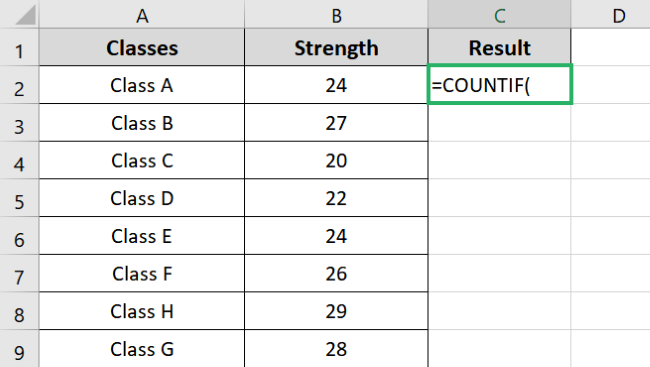 Entering formula - similar to sumproduct function 