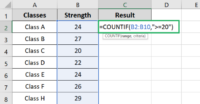 How to COUNTIF Between Two Numbers in Excel: Step-by-Step