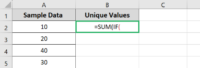How to Count Unique Values in Excel (and Distinct Values)